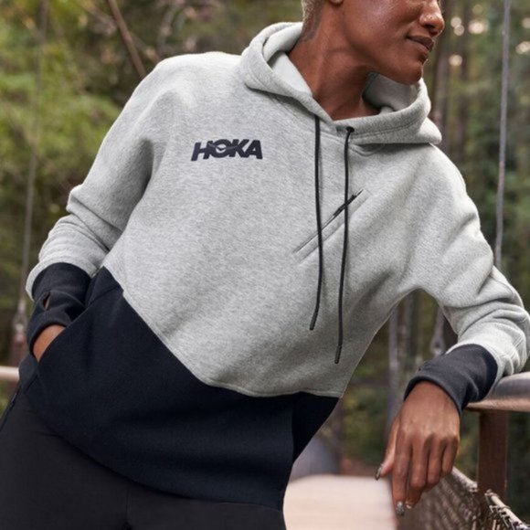 Hoka One One Jackets & Blazers - Hoka Colorblock Sweatshirt Hoodie